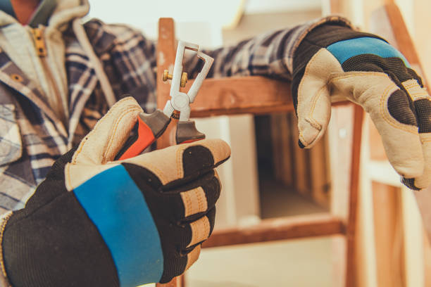 istock Close Up Of Worker Holding Electrical Tool. 1222064613