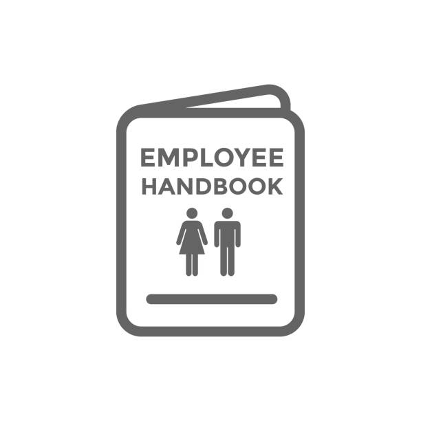 ilustrações de stock, clip art, desenhos animados e ícones de hiring and employees icons - job related images showing hiring - occupation handbook human resources recruitment