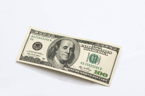 istock One hundred dollars isolated on white background 1222070277