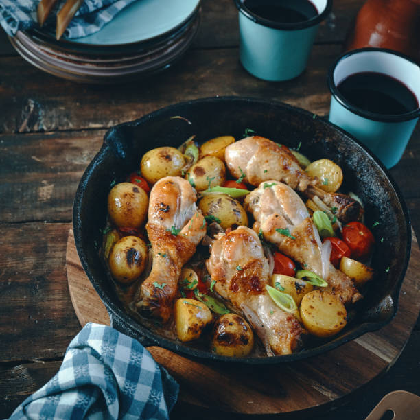 istock Puerto Rican Chicken Drumsticks in Sherry 1222070342