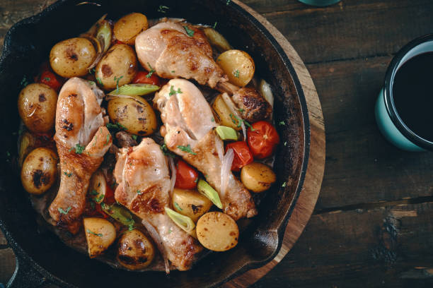 istock Puerto Rican Chicken Drumsticks in Sherry 1222070387