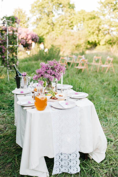 istock elegant wedding decorations made of natural flower 1222071212