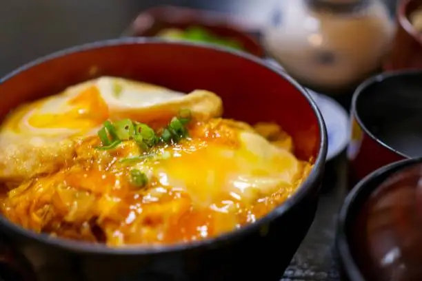 Oyakodon which is chicken egg bowl