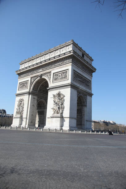 istock Beautiful view of the Arc de Triomphe, Paris 1222074576