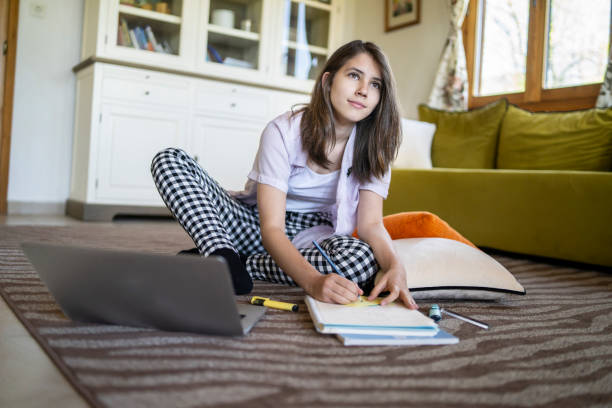 istock Teenager at home 1222079366