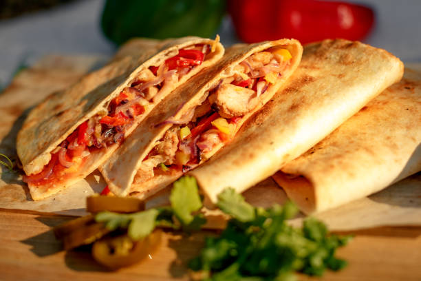 istock quesadilla with greens and jalapenos 1222082326