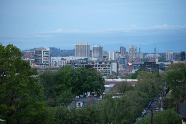 istock Overlook of Portland downtown 1222084571