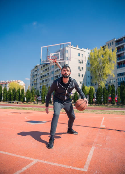 istock Street basketball player 1222085965