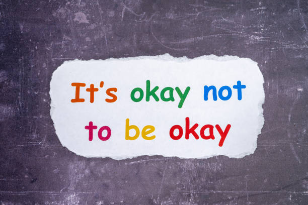 istock Its OK not to be OK sign 1222087332