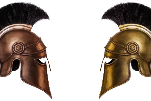 istock Historical Replica Spartan Warrior Helmet 1222091904