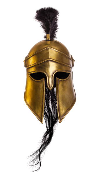 istock Historical Replica Spartan Warrior Helmet 1222091946