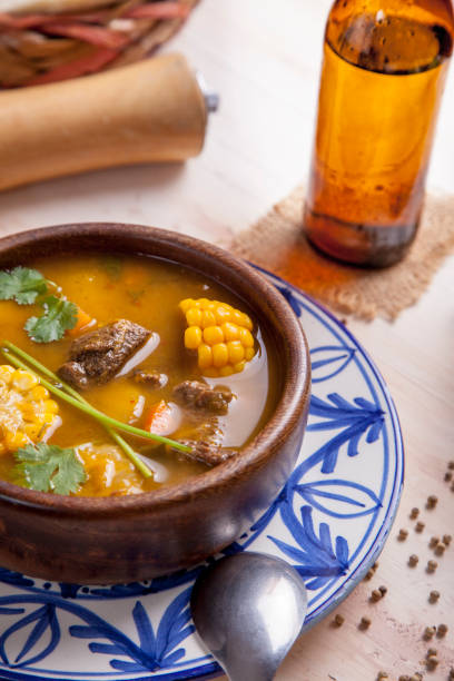 istock Sancocho is a meat and vegetable stew 1222092329
