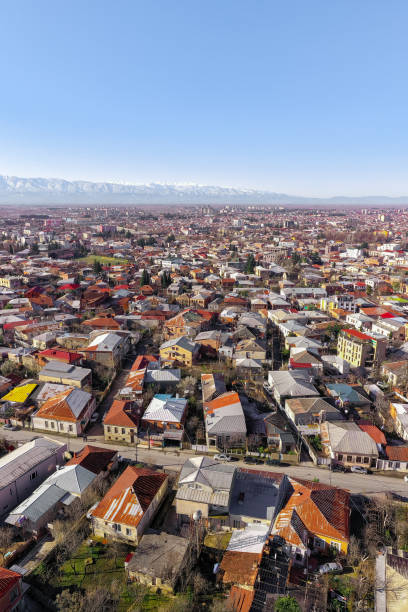 istock Kutaisi old town aerial view 1222093184