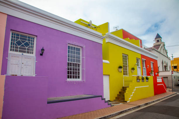 istock Colorful houses in Bo-kaap 1222097403