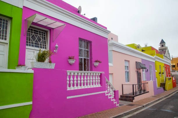 istock Colorful houses in Bo-kaap 1222097482