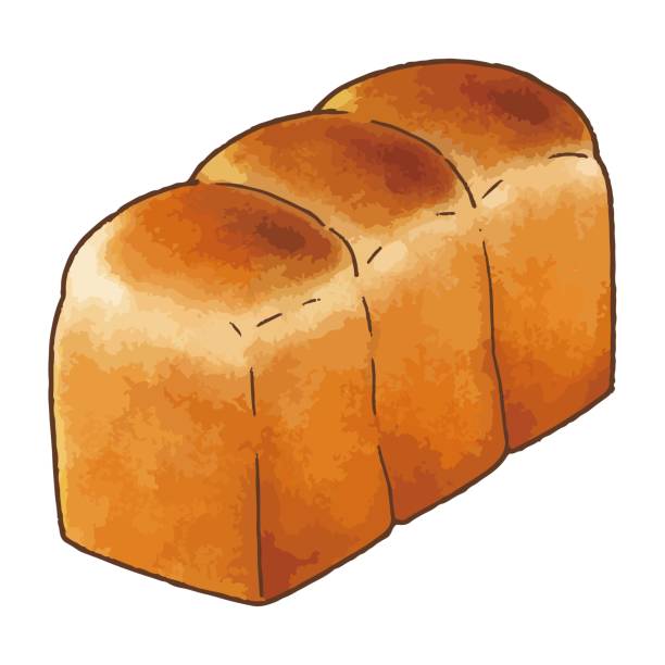イギリスのパン - 食パン点のイラスト素材／クリップアート素材／マ  ンガ素材／アイコン素材