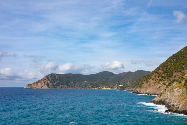 istock Coastline View at Cinque Terre, Italy 1222104486