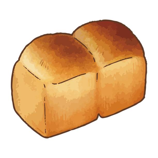 イギリスのパン - 食パン点のイラスト素材／クリップアート素材／マンガ素材／アイコン素材