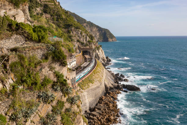 istock Coastline View at Cinque Terre, Italy 1222105341