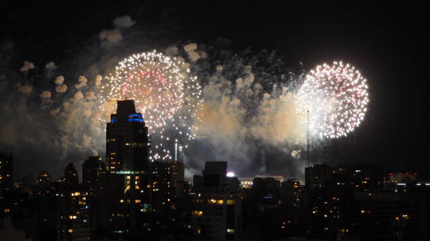 istock firework, Belgrano neighborhood, Buenos Aires 1222107007