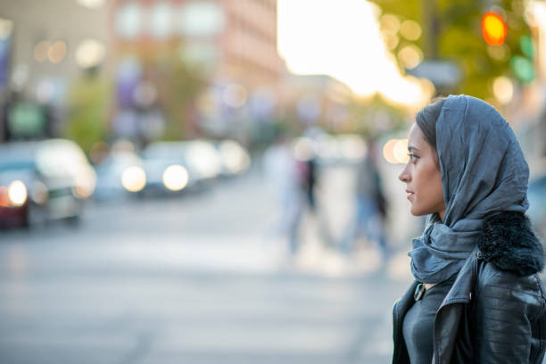 istock Islamic woman outside 1222116998
