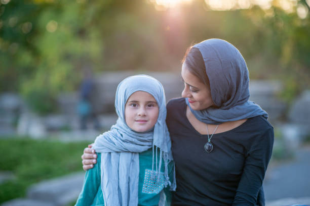 istock Islamic woman outside 1222117012