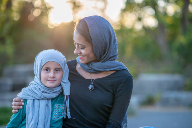 istock Islamic woman outside 1222117029