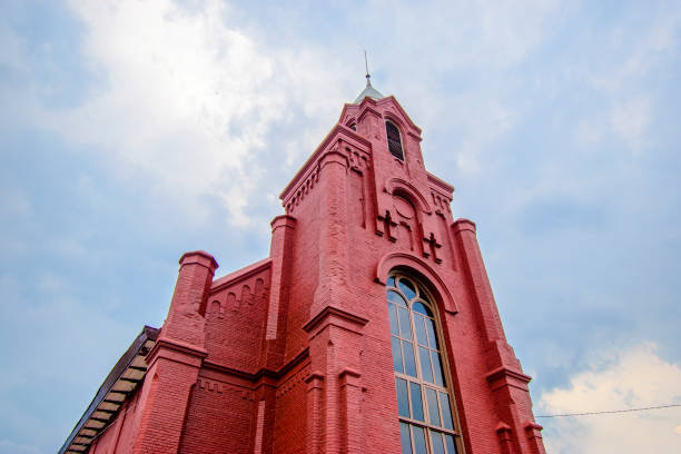 istock An ancient Protestant church that was built in 1904 in Kediri 1222118029