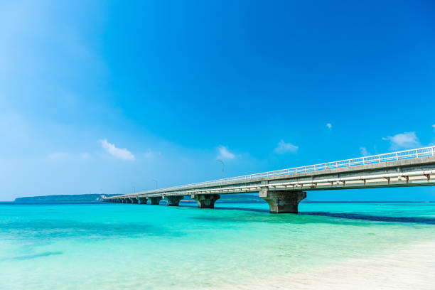 istock Beautiful beach in Okinawa 1222132185