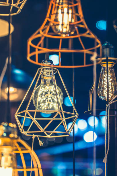 istock retro luxury light lamp decor glowing ,Retro style 1222144444