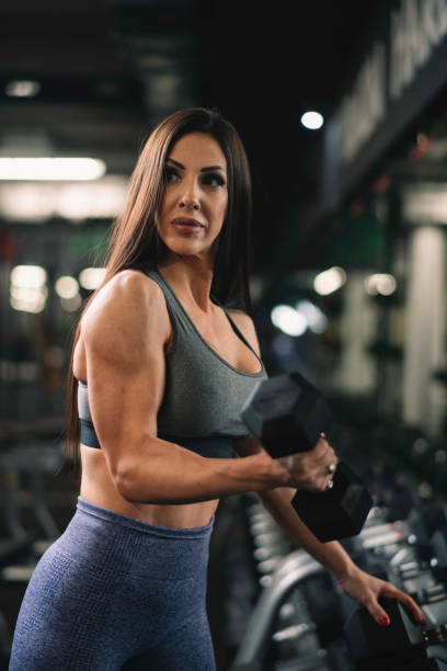 istock Fitness woman on training. 1222152358