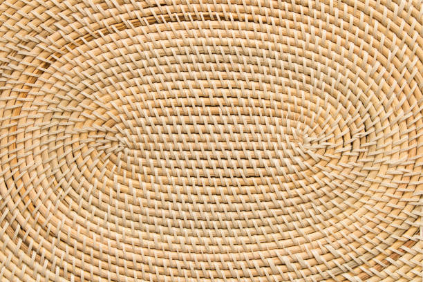 istock Abstract braided background. Texture of the wicker stand. 1222157671