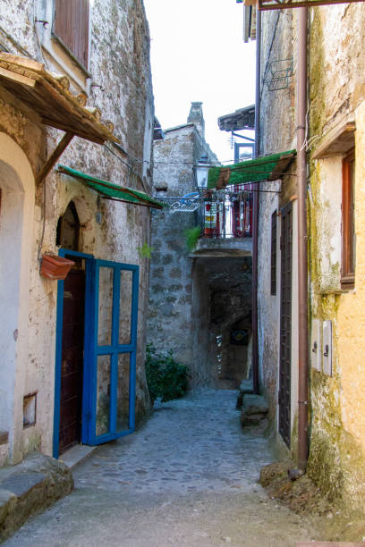 istock town of Calcata vechhia 1222159201