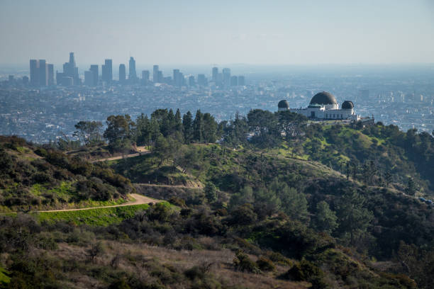 istock Griffith Observatory from Mount Hollywood Trail 1222162360