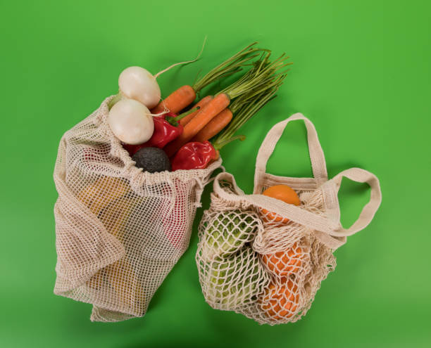 istock zero waste concept with sustainable shopping bags 1222163679