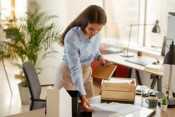 istock Beautiful businesswoman working in office 1222163843
