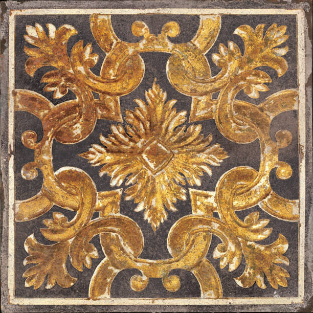 istock Traditional moroccan decorative azulejos tile 1222172460