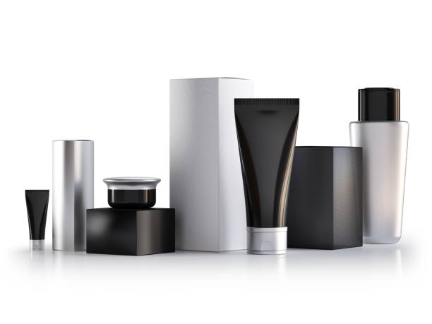 istock Beauty care cosmetic products on white background 1222174849