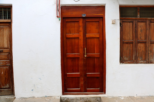 Swahili doors are perhaps the least elaborate comparing to Arabic or Indian doors in Zanzibar, but equally intriguing.