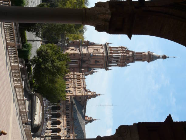 plaza de espana sevilla, andalusien, spanien - seville sevilla fountain palacio espanol stock-fotos und bilder
