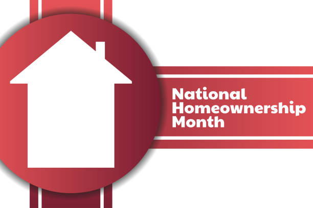 10+ National Homeownership Month Stock Illustrations, Royalty-Free