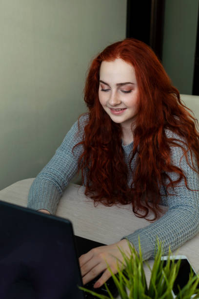 istock Home work life. Young woman and workplace. 1222186356