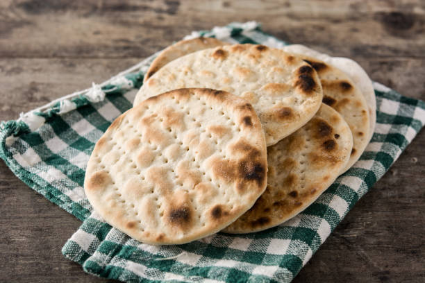 istock Handmade matzah for Jewish Passover 1222188048