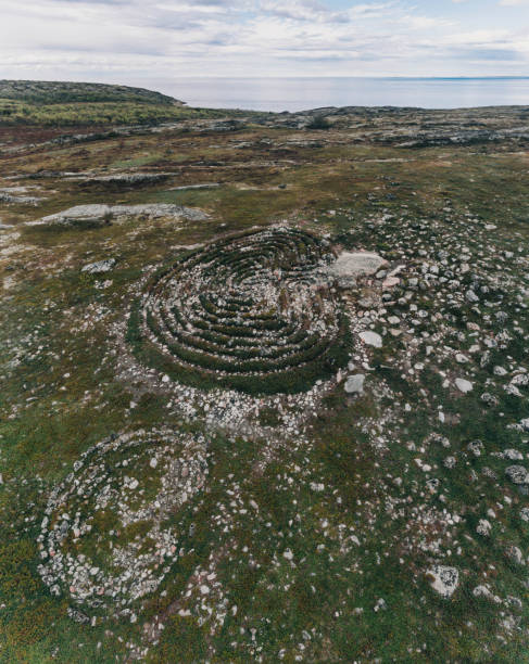 istock ancient stone labyrinths on islands in the north 1222194100