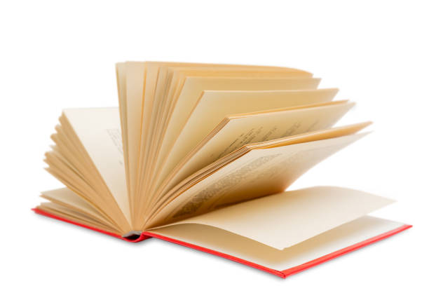 istock Yellow pages of an old book. 1222200563