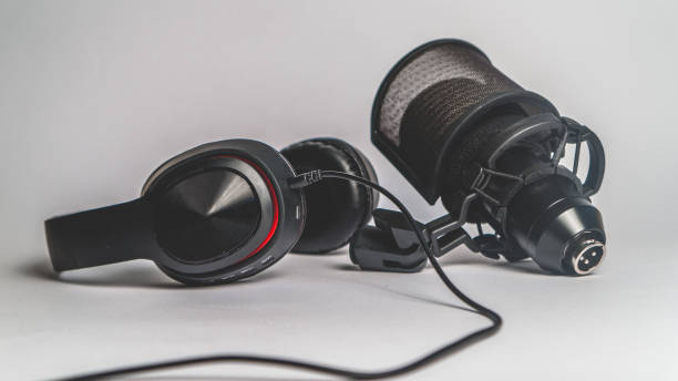 istock Podcast microphone and headphones 1222202684
