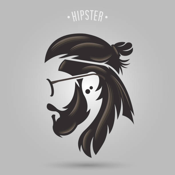 3,048 Man Long Hair Illustrations & Clip Art - iStock | Asian man long hair,  Man long hair back, Man long hair wind