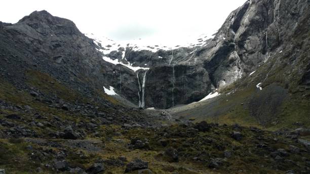 istock Waterfall of the Mountain 1222204667