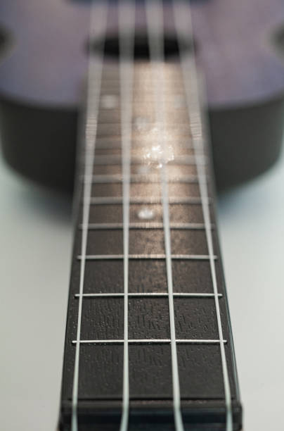 istock Close up of string instrument guitar ukulele 1222205885