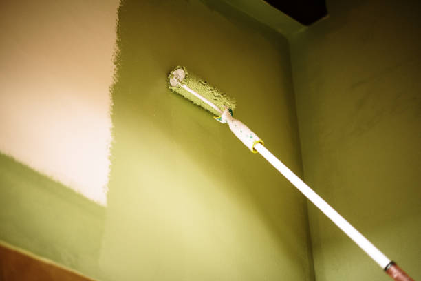istock Painting a room in green color 1222207475